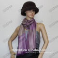 yarn dye fake silk shawl